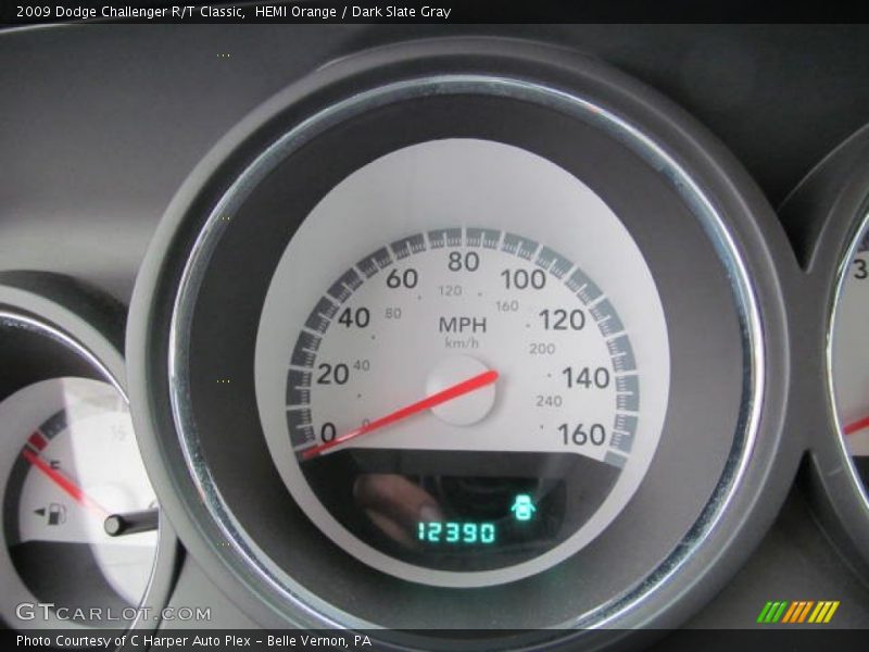HEMI Orange / Dark Slate Gray 2009 Dodge Challenger R/T Classic