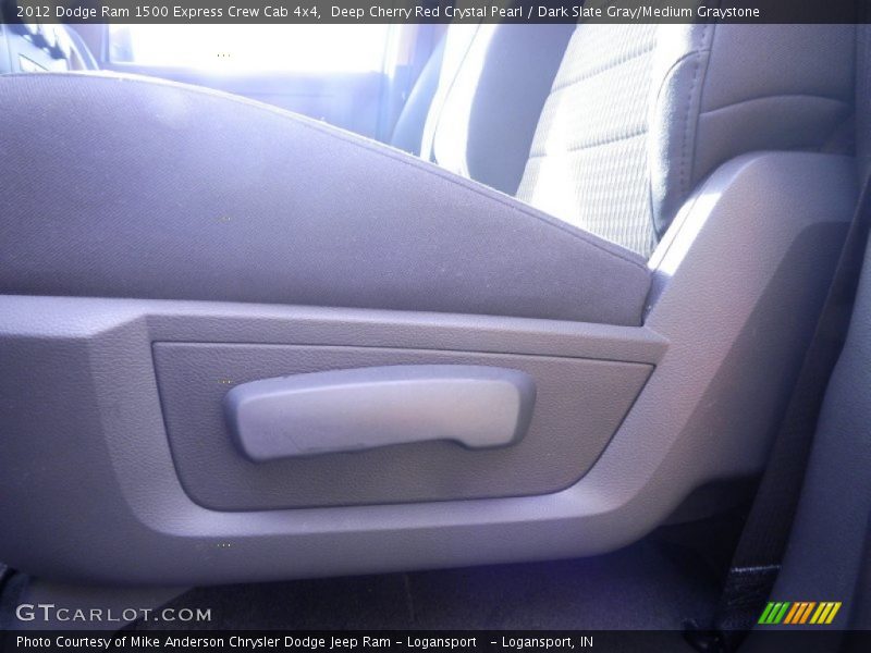 Deep Cherry Red Crystal Pearl / Dark Slate Gray/Medium Graystone 2012 Dodge Ram 1500 Express Crew Cab 4x4