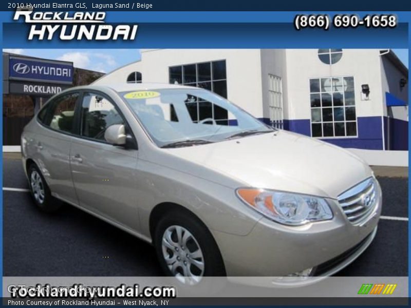 Laguna Sand / Beige 2010 Hyundai Elantra GLS