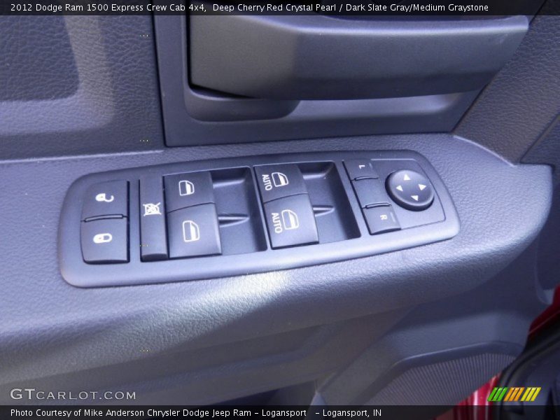 Deep Cherry Red Crystal Pearl / Dark Slate Gray/Medium Graystone 2012 Dodge Ram 1500 Express Crew Cab 4x4