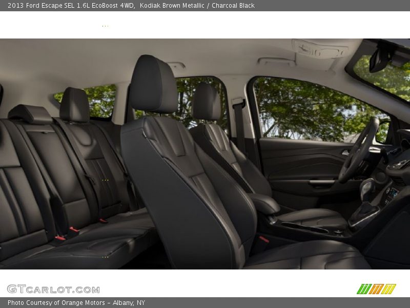 Kodiak Brown Metallic / Charcoal Black 2013 Ford Escape SEL 1.6L EcoBoost 4WD