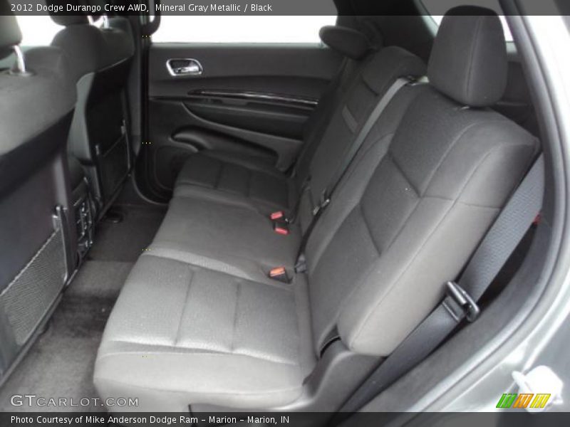 Mineral Gray Metallic / Black 2012 Dodge Durango Crew AWD