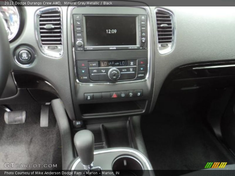 Mineral Gray Metallic / Black 2012 Dodge Durango Crew AWD