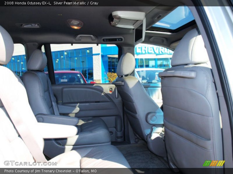 Silver Pearl Metallic / Gray 2008 Honda Odyssey EX-L