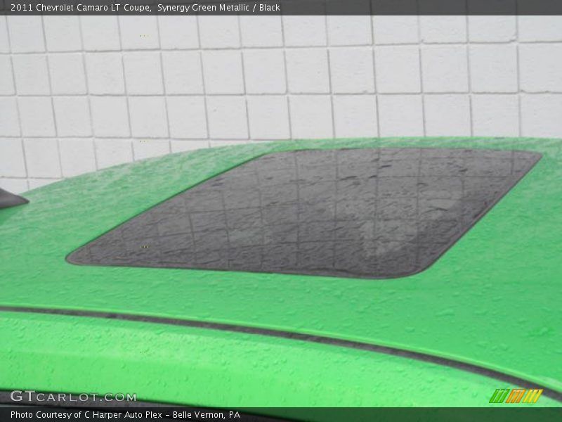 Synergy Green Metallic / Black 2011 Chevrolet Camaro LT Coupe