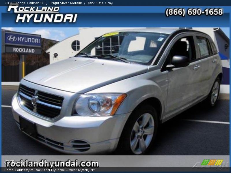 Bright Silver Metallic / Dark Slate Gray 2010 Dodge Caliber SXT