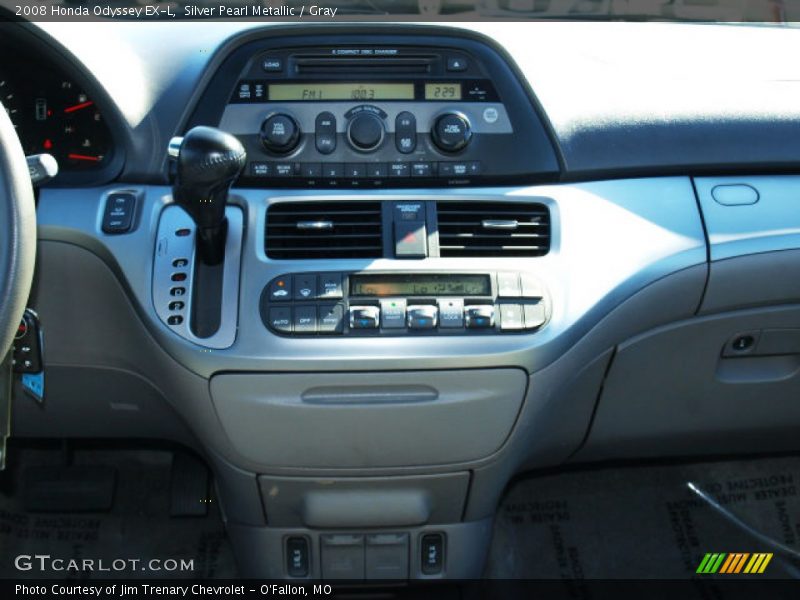 Silver Pearl Metallic / Gray 2008 Honda Odyssey EX-L