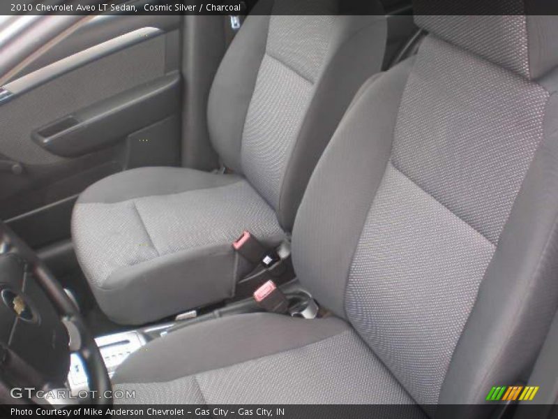 Cosmic Silver / Charcoal 2010 Chevrolet Aveo LT Sedan