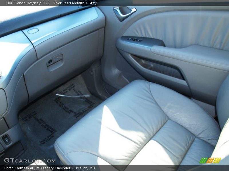 Silver Pearl Metallic / Gray 2008 Honda Odyssey EX-L