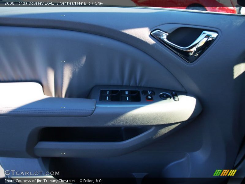 Silver Pearl Metallic / Gray 2008 Honda Odyssey EX-L