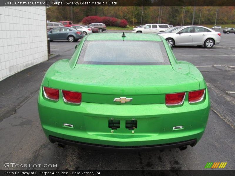 Synergy Green Metallic / Black 2011 Chevrolet Camaro LT Coupe