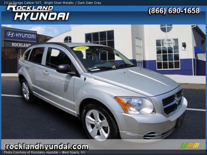 Bright Silver Metallic / Dark Slate Gray 2010 Dodge Caliber SXT