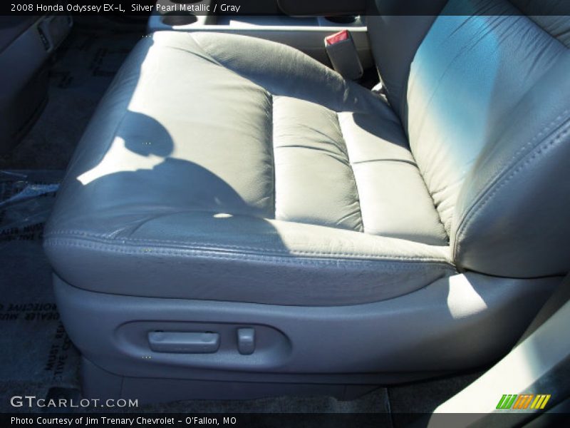 Silver Pearl Metallic / Gray 2008 Honda Odyssey EX-L