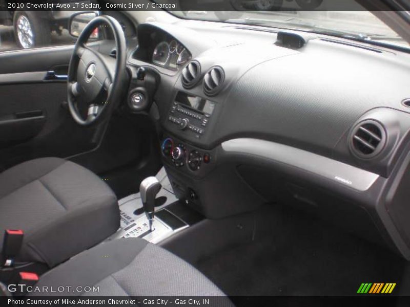 Cosmic Silver / Charcoal 2010 Chevrolet Aveo LT Sedan