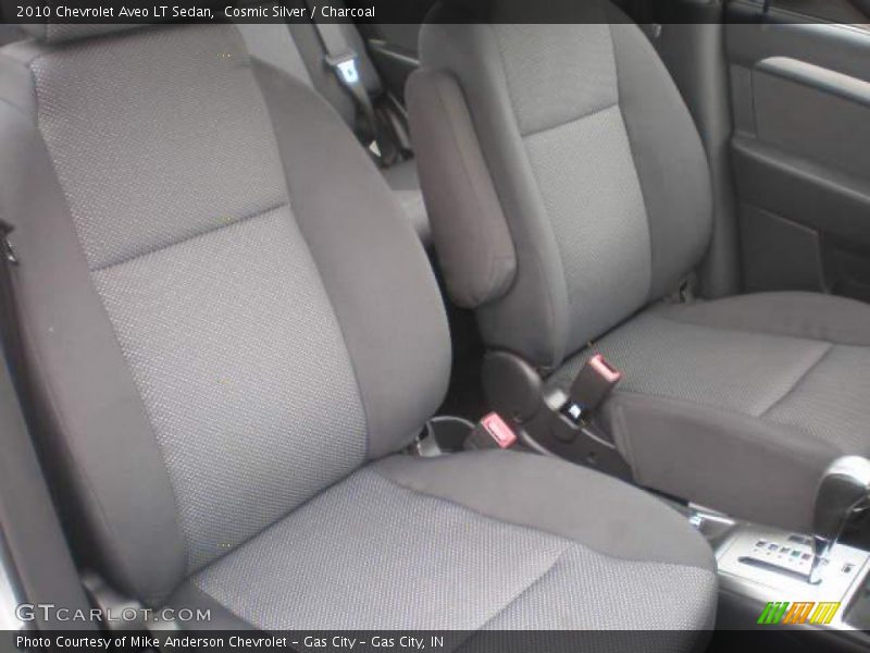Cosmic Silver / Charcoal 2010 Chevrolet Aveo LT Sedan