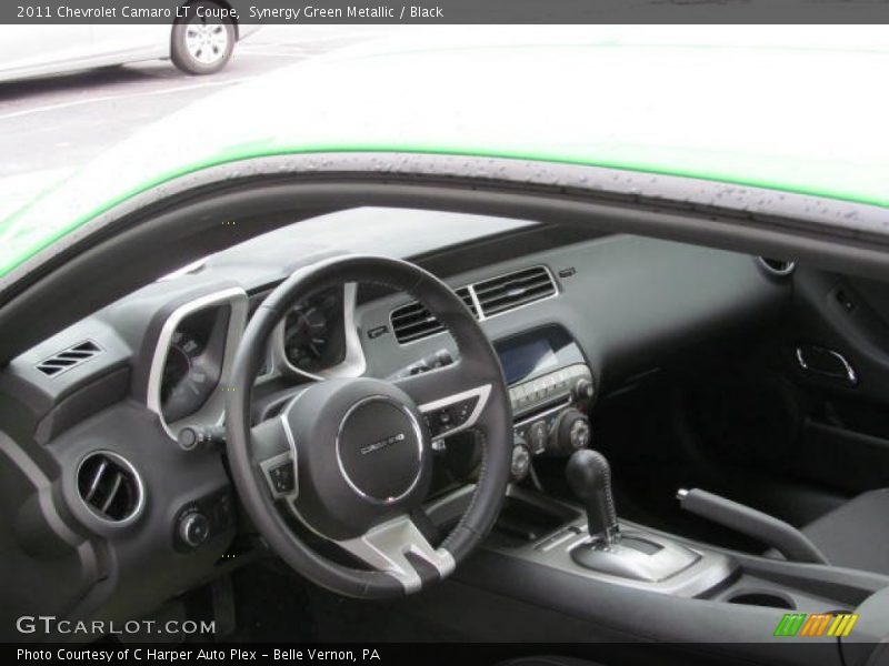 Synergy Green Metallic / Black 2011 Chevrolet Camaro LT Coupe