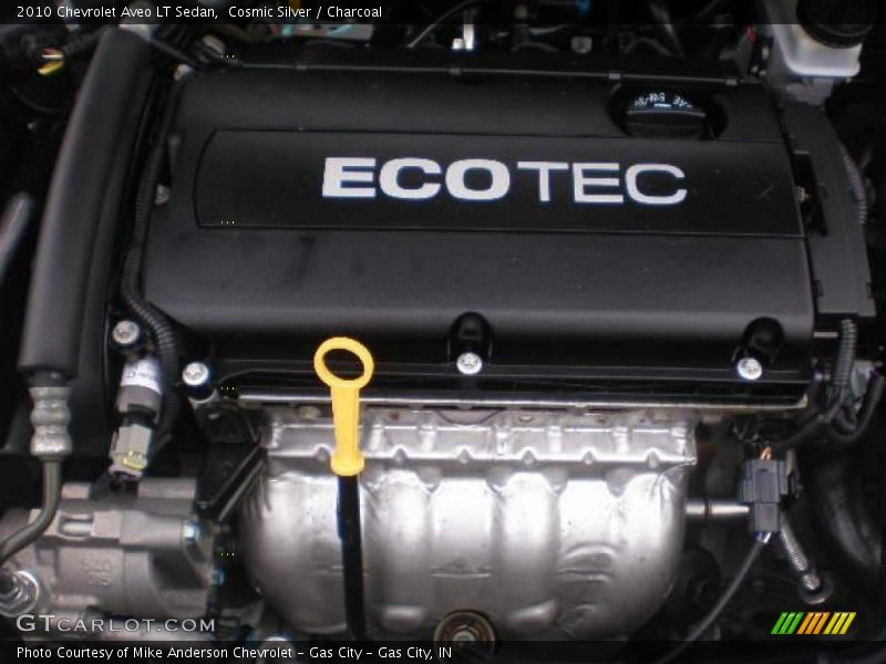 Cosmic Silver / Charcoal 2010 Chevrolet Aveo LT Sedan