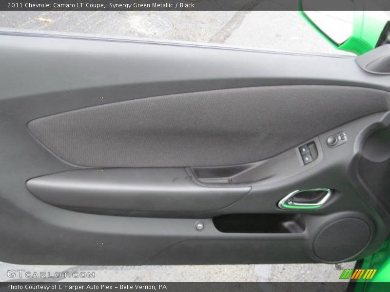 Synergy Green Metallic / Black 2011 Chevrolet Camaro LT Coupe