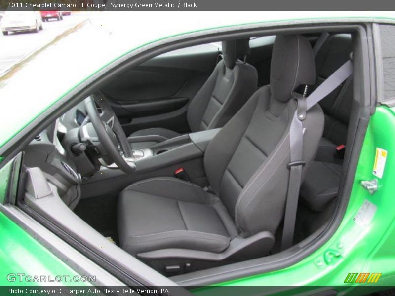Front Seat of 2011 Camaro LT Coupe