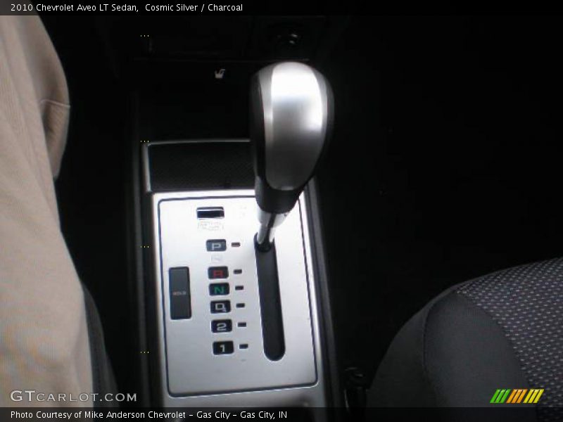 Cosmic Silver / Charcoal 2010 Chevrolet Aveo LT Sedan