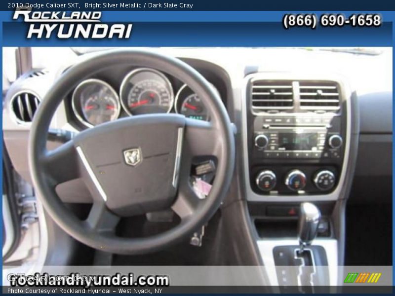 Bright Silver Metallic / Dark Slate Gray 2010 Dodge Caliber SXT