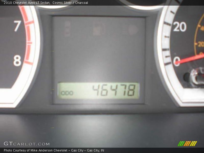 Cosmic Silver / Charcoal 2010 Chevrolet Aveo LT Sedan