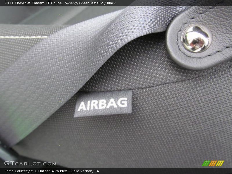 Synergy Green Metallic / Black 2011 Chevrolet Camaro LT Coupe