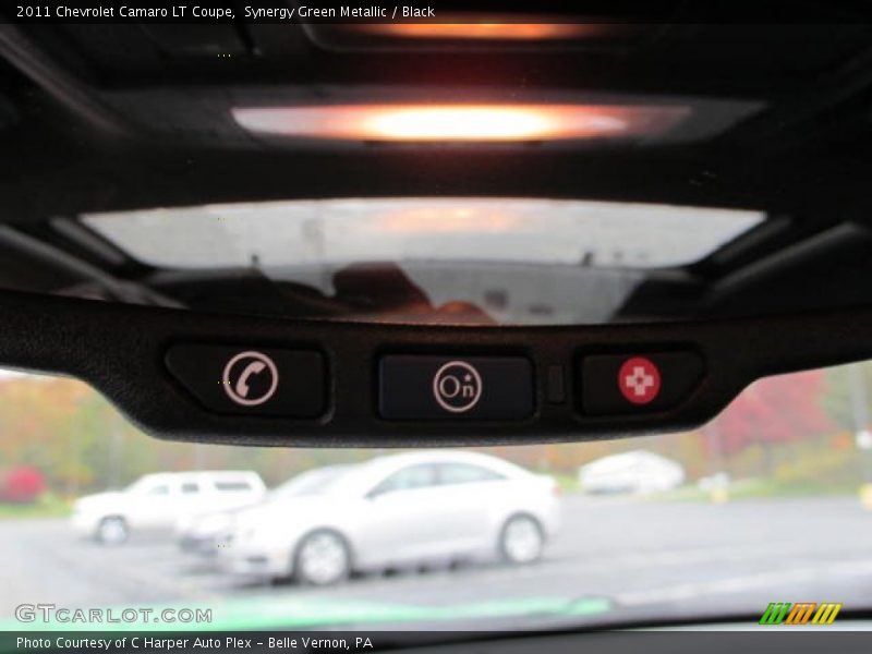 Synergy Green Metallic / Black 2011 Chevrolet Camaro LT Coupe