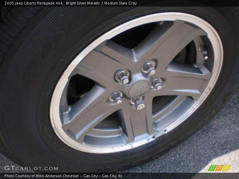Bright Silver Metallic / Medium Slate Gray 2005 Jeep Liberty Renegade 4x4