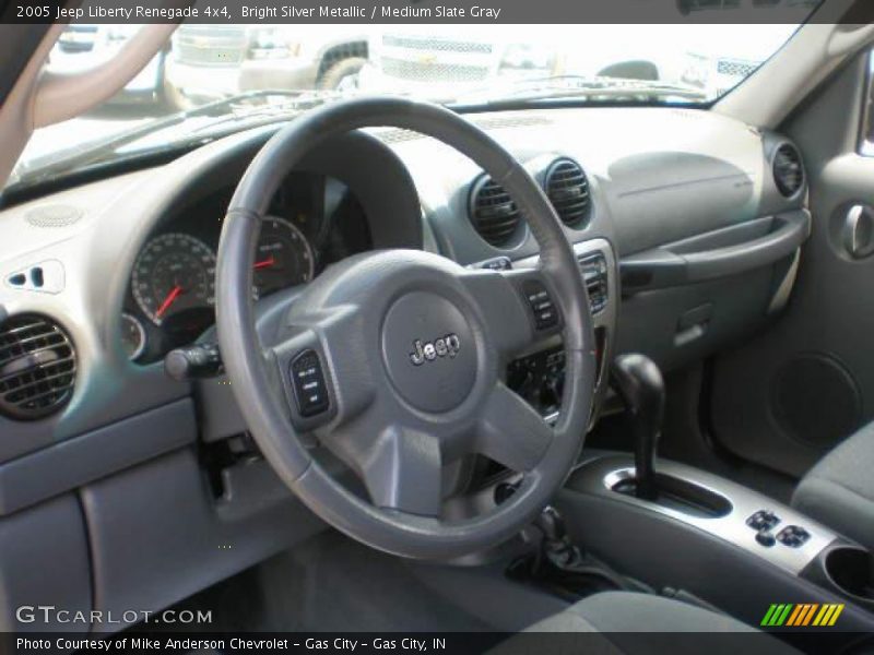 Bright Silver Metallic / Medium Slate Gray 2005 Jeep Liberty Renegade 4x4