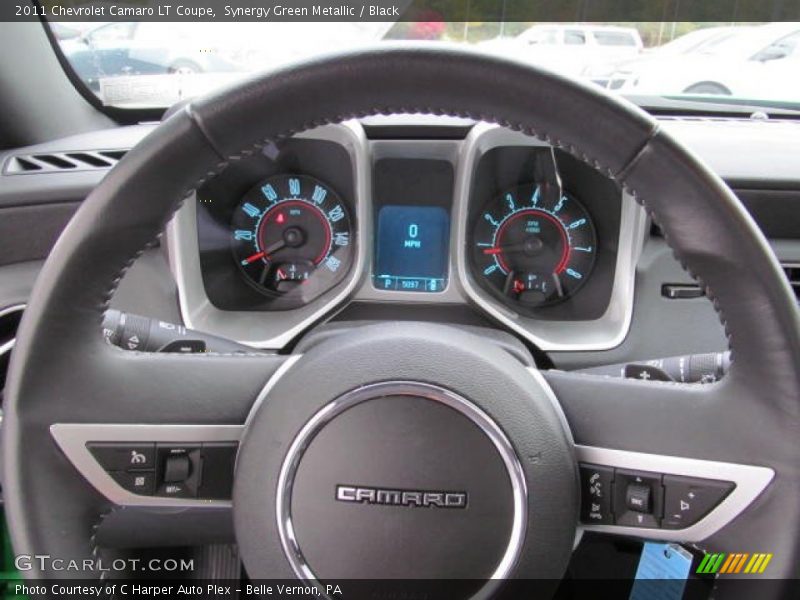 Synergy Green Metallic / Black 2011 Chevrolet Camaro LT Coupe
