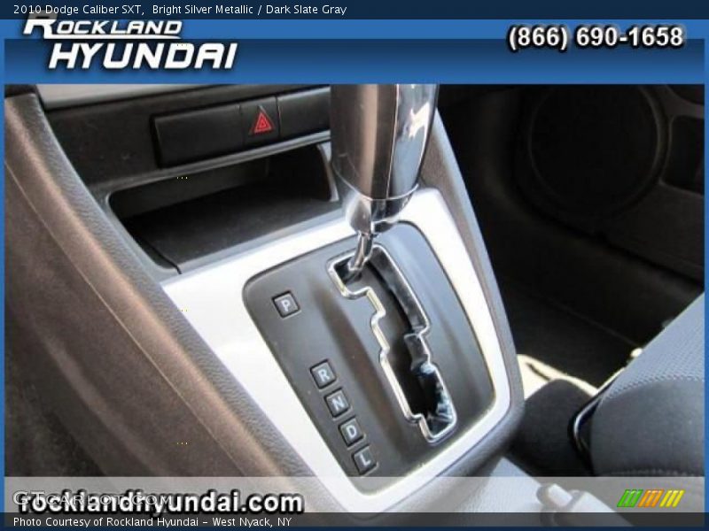 Bright Silver Metallic / Dark Slate Gray 2010 Dodge Caliber SXT
