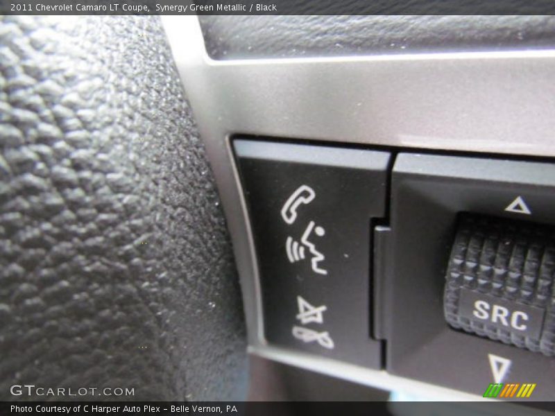 Synergy Green Metallic / Black 2011 Chevrolet Camaro LT Coupe