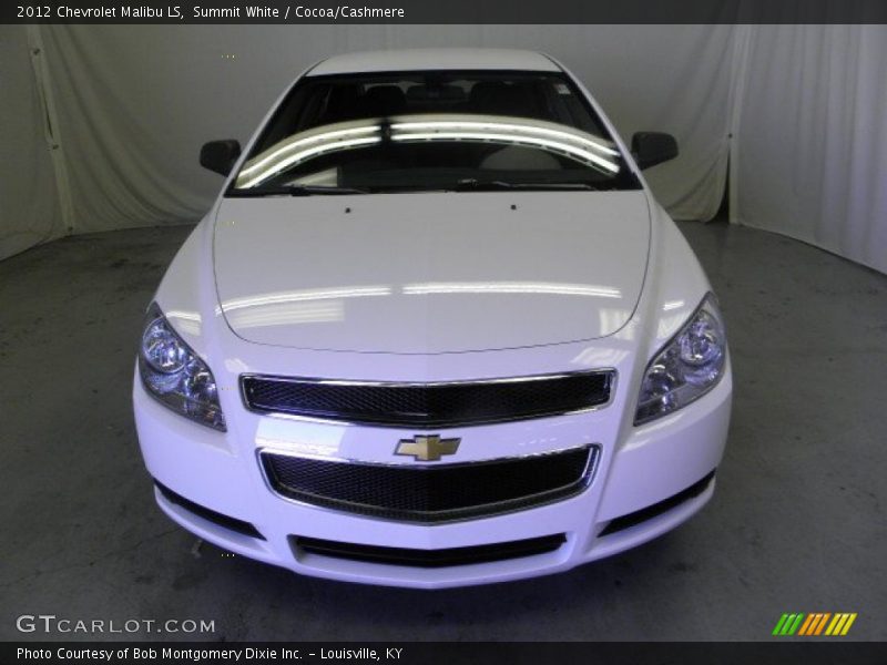Summit White / Cocoa/Cashmere 2012 Chevrolet Malibu LS