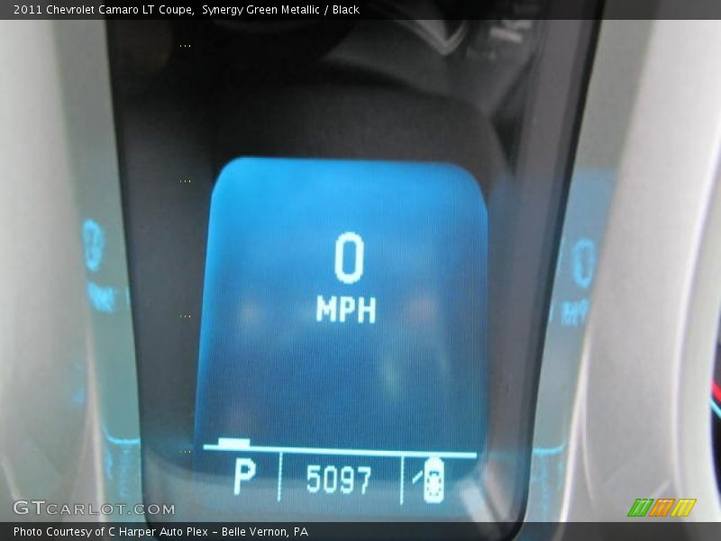 Synergy Green Metallic / Black 2011 Chevrolet Camaro LT Coupe