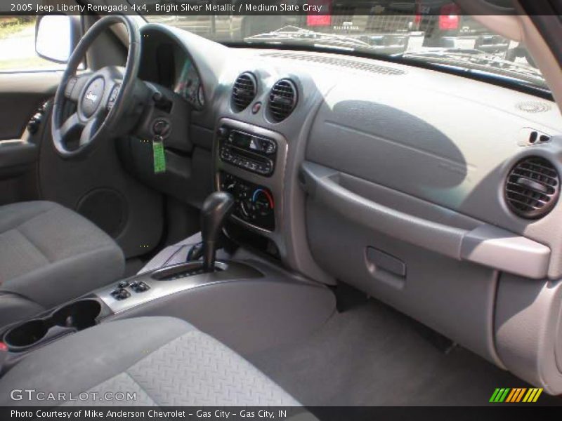 Bright Silver Metallic / Medium Slate Gray 2005 Jeep Liberty Renegade 4x4