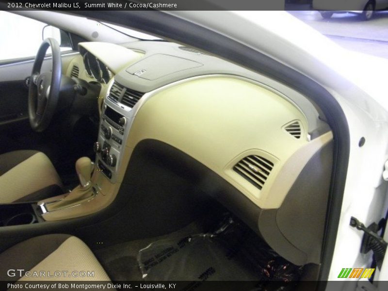 Summit White / Cocoa/Cashmere 2012 Chevrolet Malibu LS
