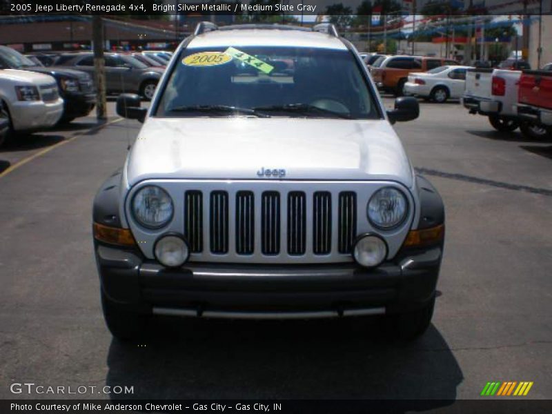 Bright Silver Metallic / Medium Slate Gray 2005 Jeep Liberty Renegade 4x4