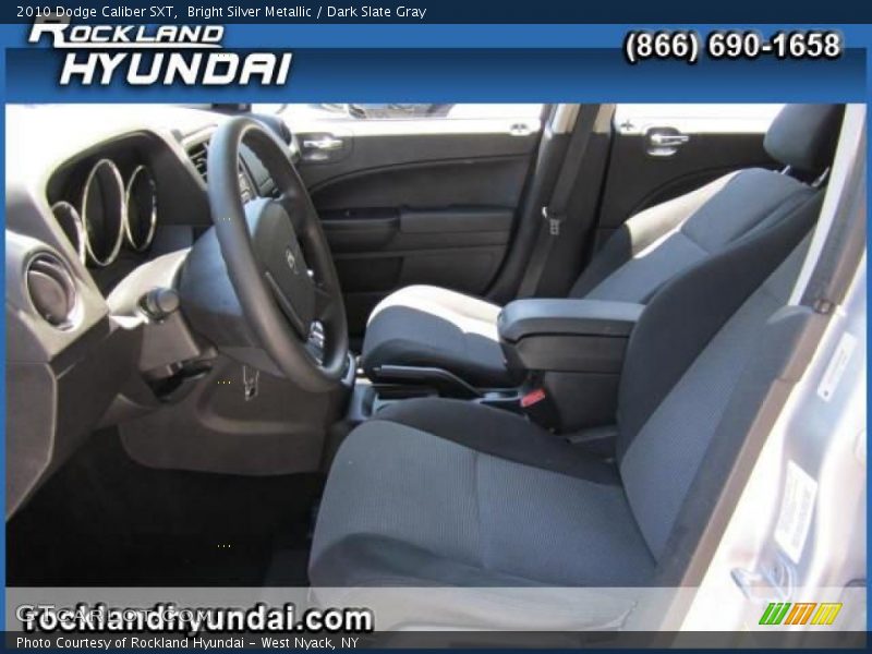 Bright Silver Metallic / Dark Slate Gray 2010 Dodge Caliber SXT