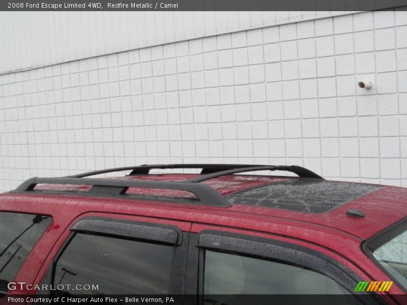 Redfire Metallic / Camel 2008 Ford Escape Limited 4WD