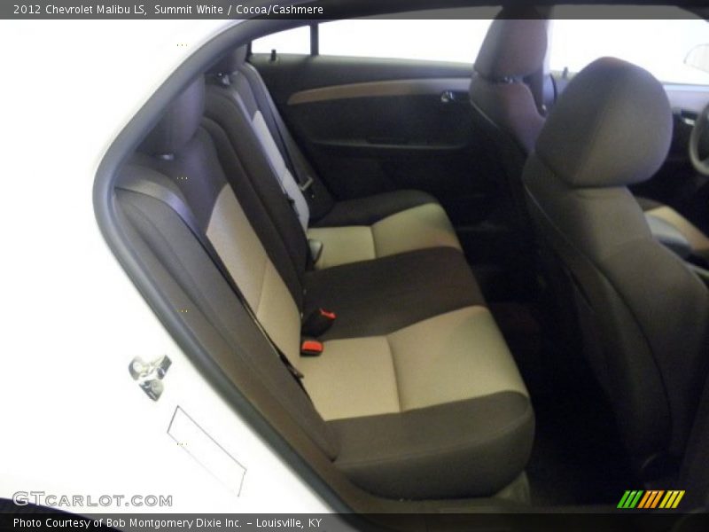 Summit White / Cocoa/Cashmere 2012 Chevrolet Malibu LS