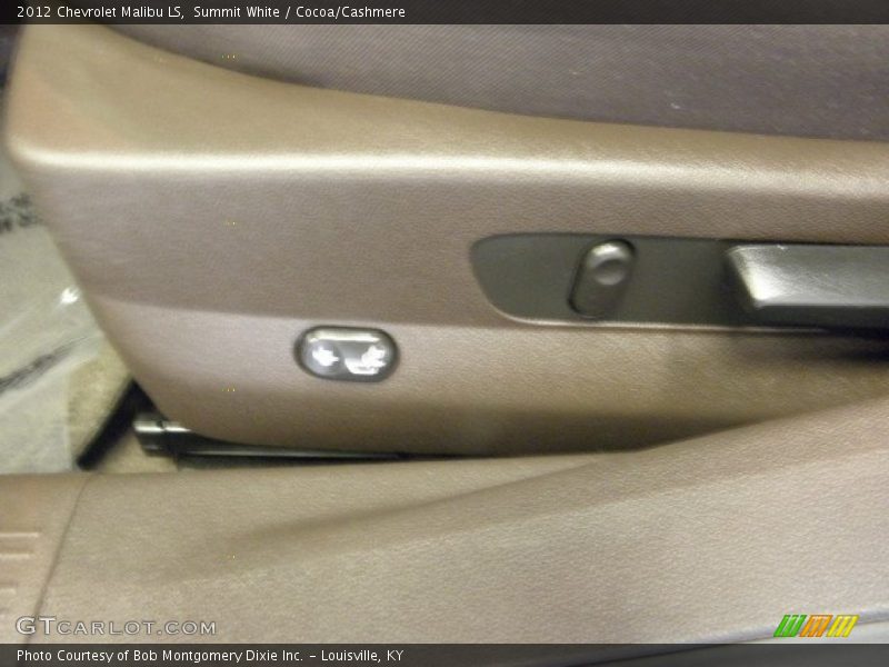 Summit White / Cocoa/Cashmere 2012 Chevrolet Malibu LS