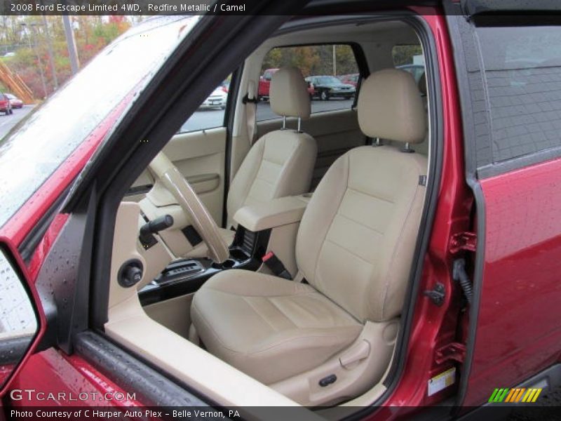 Redfire Metallic / Camel 2008 Ford Escape Limited 4WD