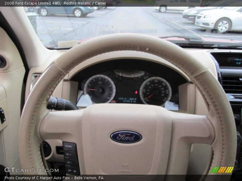 Redfire Metallic / Camel 2008 Ford Escape Limited 4WD