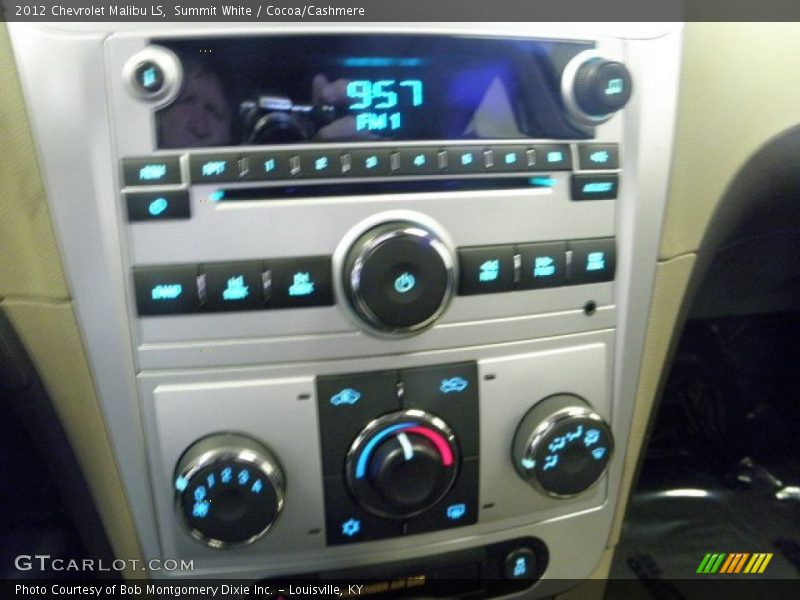 Summit White / Cocoa/Cashmere 2012 Chevrolet Malibu LS