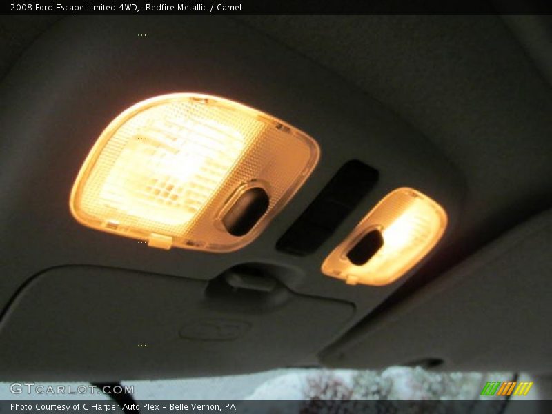 Redfire Metallic / Camel 2008 Ford Escape Limited 4WD