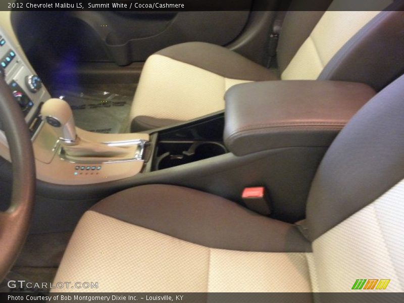 Summit White / Cocoa/Cashmere 2012 Chevrolet Malibu LS