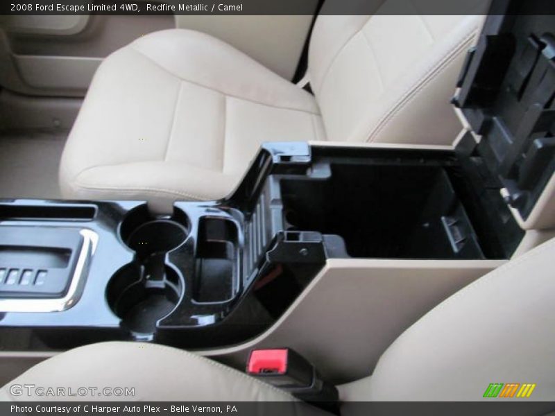 Redfire Metallic / Camel 2008 Ford Escape Limited 4WD