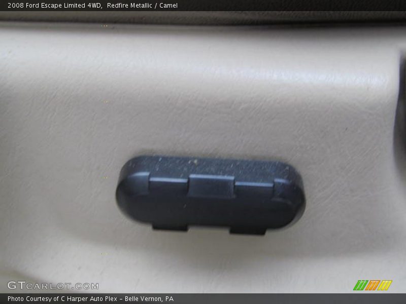 Redfire Metallic / Camel 2008 Ford Escape Limited 4WD