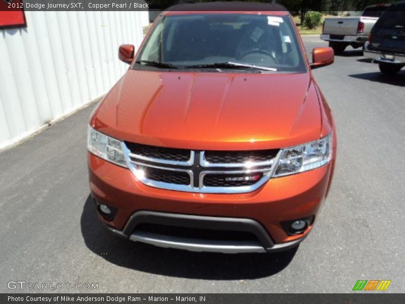 Copper Pearl / Black 2012 Dodge Journey SXT